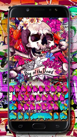 Swaggy Graffiti Keyboard Theme Screenshot 0