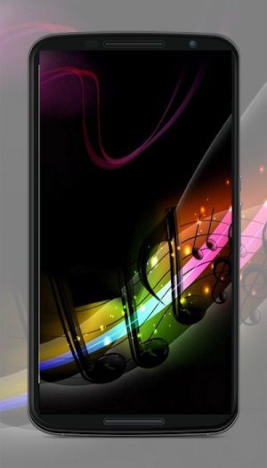 black wallpaper Screenshot 1