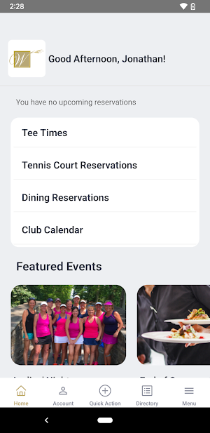 Whitford Country Club Screenshot 1