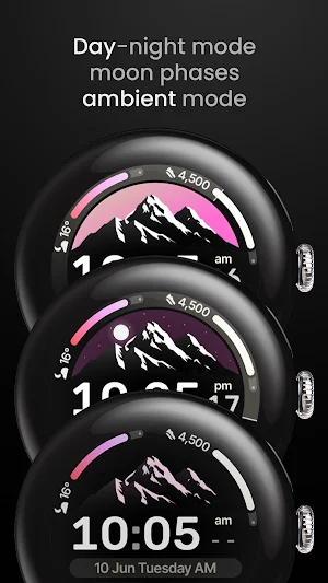 Peak Shadow Watch Face Screenshot 3
