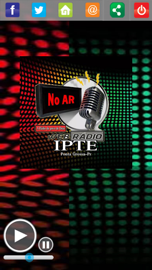 Web Rádio Ipte Ponta Grossa Screenshot 1