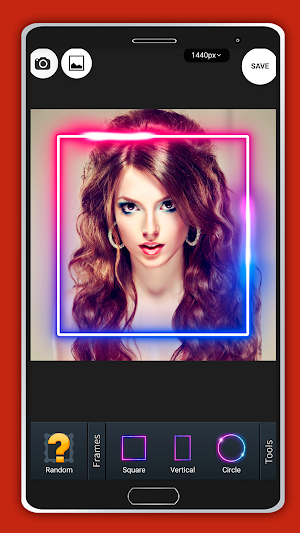 Neon Photo Editor Screenshot 1