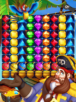 Diamonds Match Pirate Clash ⚓ Screenshot 1