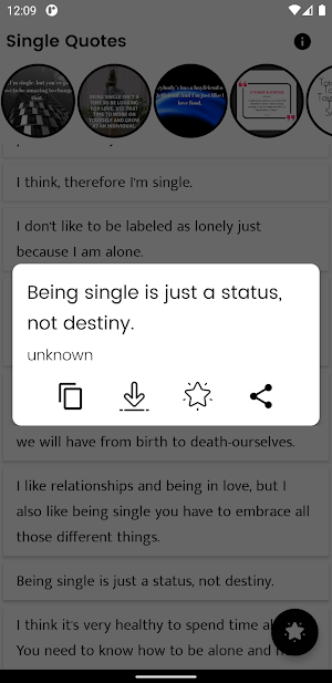 Single Quotes and Sayings Screenshot 3