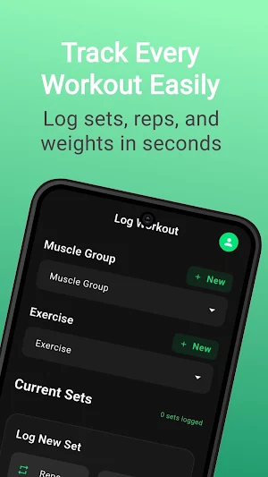 Liftraq: Gym Workout Tracker Screenshot 2
