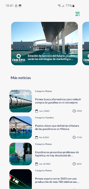 Onexpo Red Estaciones Screenshot 3