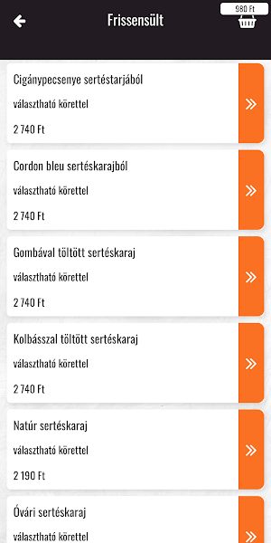 Bisztró Nemesgulács Screenshot 2