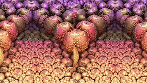 Stereo Fractals Screenshot 2
