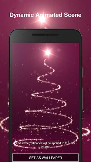 Christmas Tree Live Wallpaper Screenshot 1