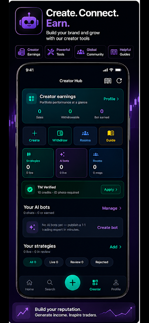 AI Trading: Bots & Strategies Screenshot 1