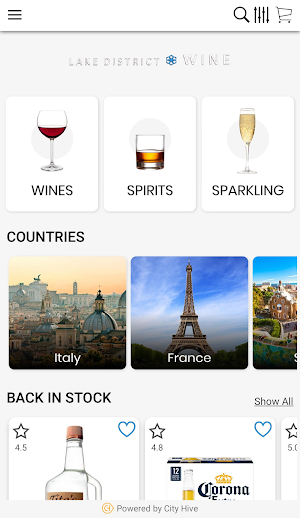 Lake District Wine and Liquor Screenshot 1