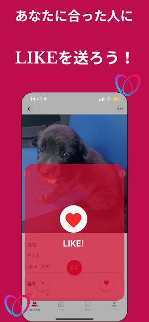 LoveRay-いつもと違う出会いをLoveRayで Screenshot 2