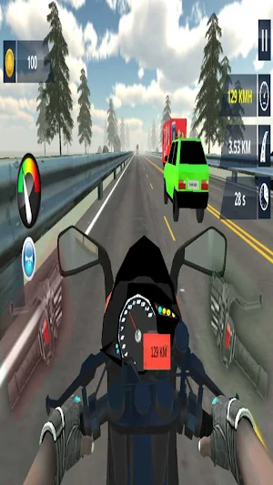 bike drive: speed racer Screenshot 1