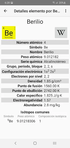 Tabla Periódica Moderna - 2021 Screenshot 3