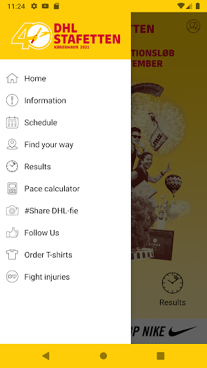 DHL Stafetten København Screenshot 1