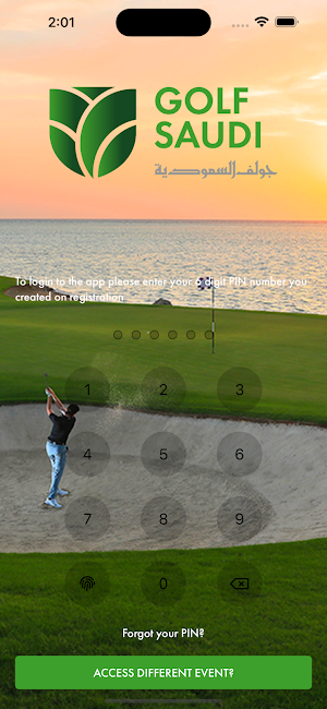 Golf Saudi Events Screenshot 3