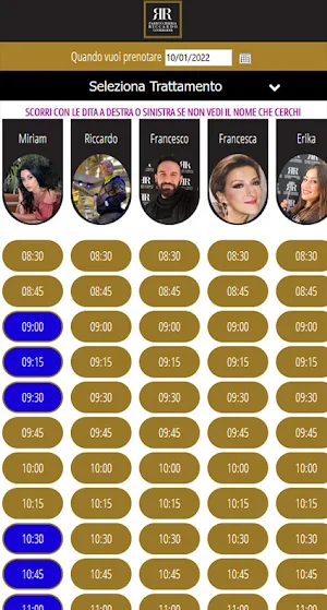 Parruccheria Riccardo Screenshot 2