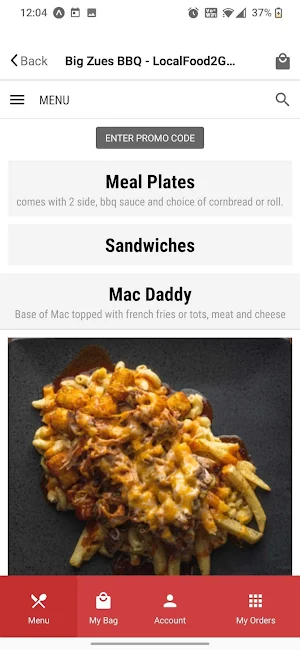 Big Zues BBQ Screenshot 1