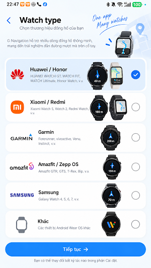 G Navigation Screenshot 2
