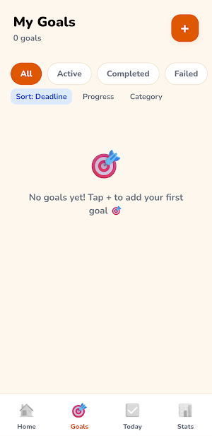 Goalify Goalo – Goal Tracker Screenshot 0