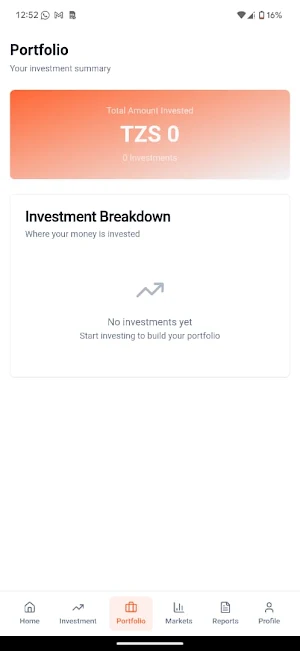 Shirkah Investments Screenshot 2