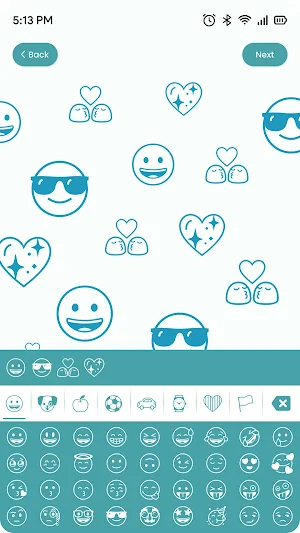 Smiley Emoji Wall on Mobile Screenshot 3