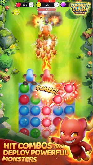 Connect Clash: Mob War Screenshot 1