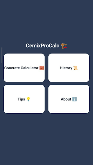 CemixProCalc Screenshot 2