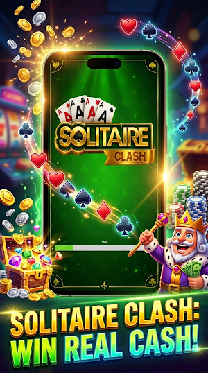 Solitaire Clash Win Real Cash Screenshot 0