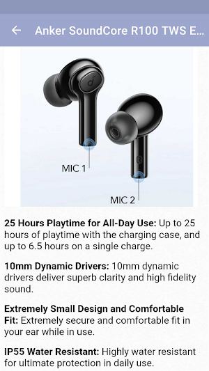 Anker Soundcore Earbuds Guide Screenshot 1