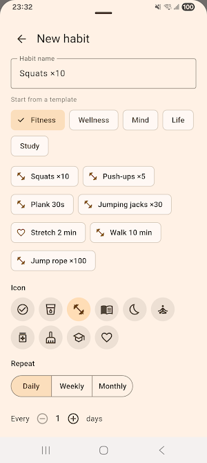 Routine Pochi: Habit Board Screenshot 2