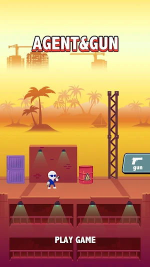 Agent&Gun-Exciting&fun shooting game Screenshot 0