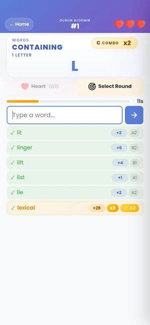 LexUp – Learn English Words Screenshot 0