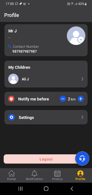 EJAD BUS PARENTS Screenshot 2