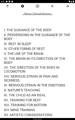Book, Power Through Repose Screenshot 2