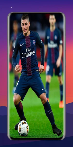 Marco Verratti 4K Wallpaper Screenshot 1