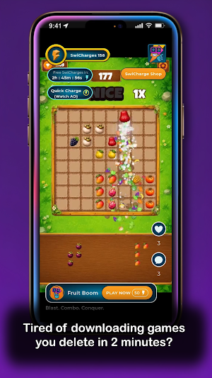 SwiPlay : Instant Mini Games Screenshot 1