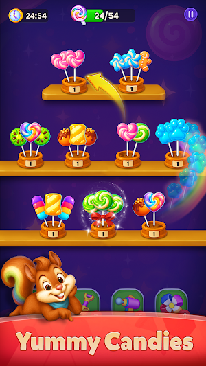 Candy Sort: Triple Match Screenshot 1