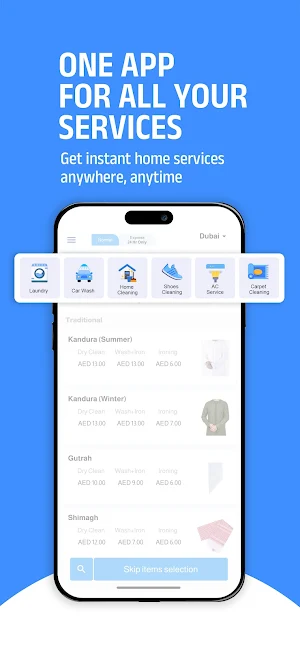 Washey :Home Service & Laundry Screenshot 0