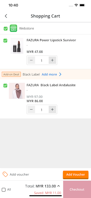 FAZURA Screenshot 3