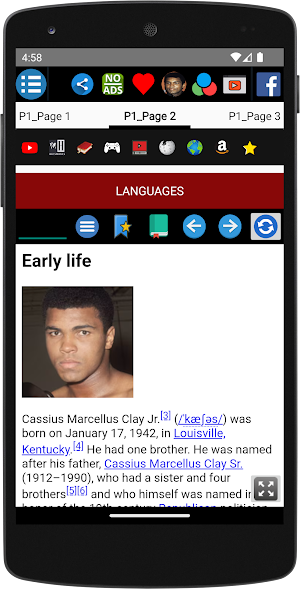 Muhammad Ali - Biography Screenshot 2