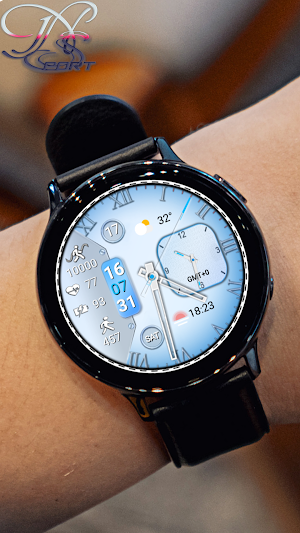 [N-SPORT299] Coral Watch Face Screenshot 2