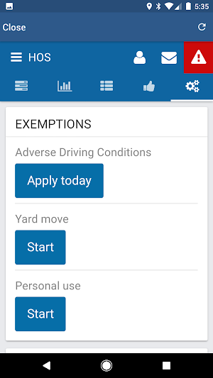 Transflo HOS Screenshot 3