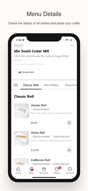 Mio Sushi Screenshot 1
