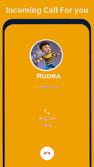 rudra fake call Screenshot 1