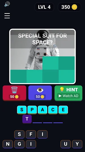 Space Quiz: Image Puzzle Screenshot 2