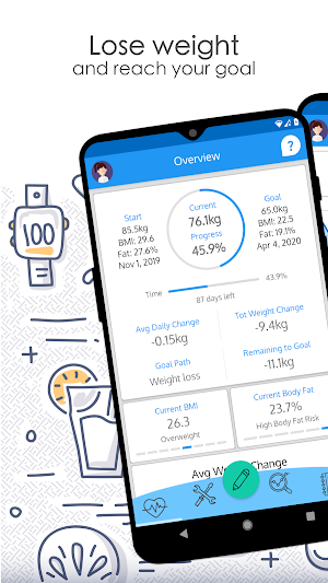 Body Diary — Weight Loss Tracker with Measures Screenshot 0
