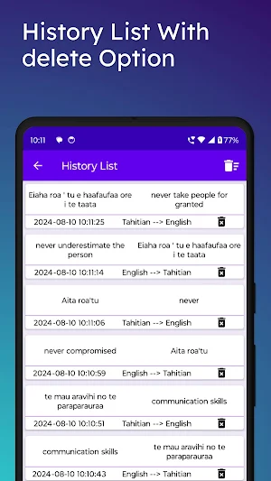 English To Tahitian Translator Screenshot 3