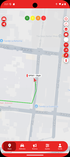 GPS SECURITY TECNO Screenshot 1
