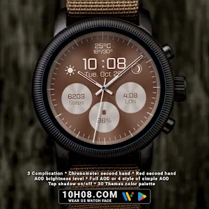 Watch face 10h08.com #86 Screenshot 3